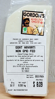 Goat Cheese - Havarti (Gordon's)